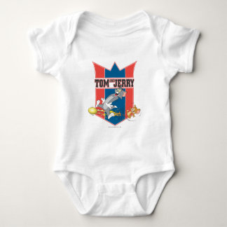 Tom und Jerry Soccer (Fußball) 7 Baby Strampler