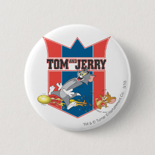 Tom und Jerry Soccer (Fußball) 7 Button