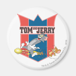 Tom und Jerry Soccer (Fußball) 7 Magnet