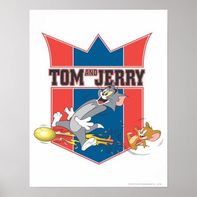 Tom und Jerry Soccer (Fußball) 7 Poster (Vorne)