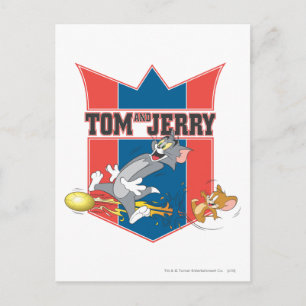 Tom und Jerry Soccer (Fußball) 7 Postkarte