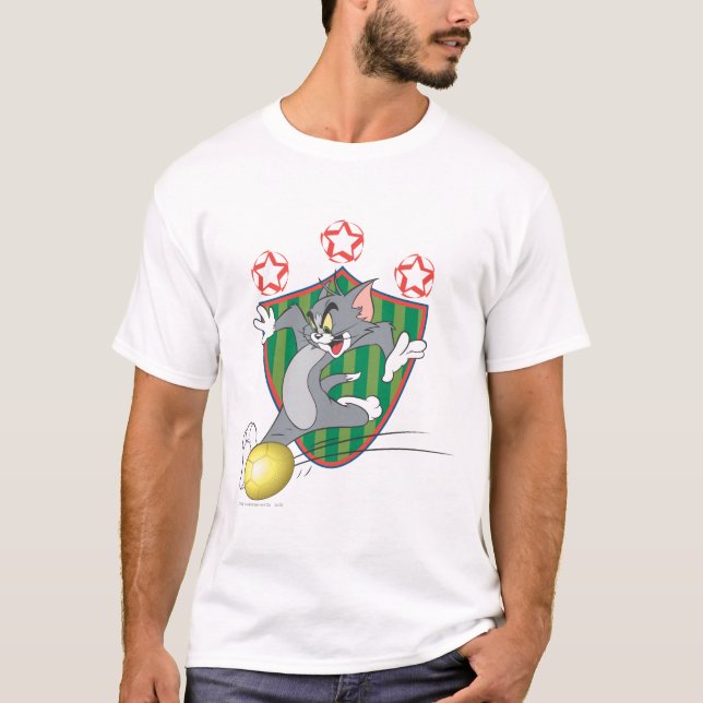 Tom und Jerry Soccer (Fußball) 9 T-Shirt (Vorderseite)