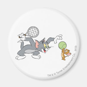 Tom und Jerry Tennis Stars 2 Magnet