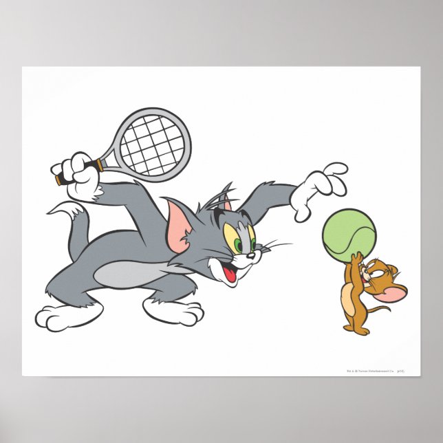 Tom und Jerry Tennis Stars 2 Poster (Vorne)