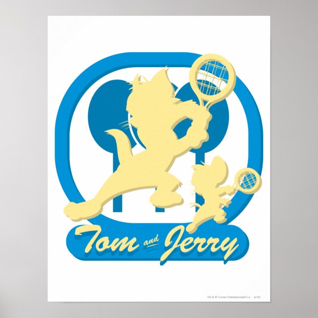 Tom und Jerry Tennis Stars 3 Poster (Vorne)