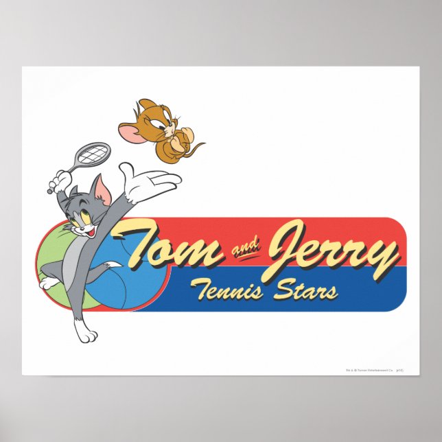 Tom und Jerry Tennis Stars 6 Poster (Vorne)