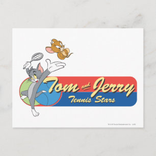 Tom und Jerry Tennis Stars 6 Postkarte