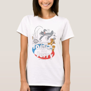 Tom und Jerry Tennis Stars 7 T-Shirt
