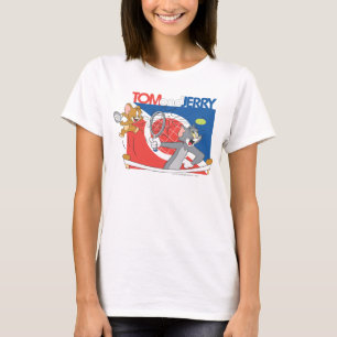 Tom- und Jerry-Tennisstars 4 T-Shirt