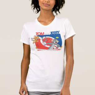 Tom- und Jerry-Tennisstars 4 T-Shirt