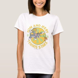 Tom- und Jerry-Tennisstars 5 T-Shirt