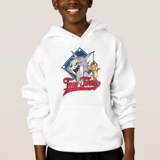 Tom und Jerry | Tom und Jerry auf Baseball Diamond Hoodie