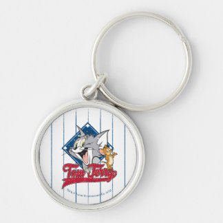 Tom und Jerry | Tom und Jerry auf Baseball Diamond Schlüsselanhänger