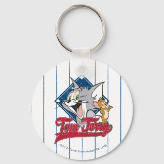 Tom und Jerry | Tom und Jerry auf Baseball Diamond Schlüsselanhänger