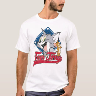 Tom und Jerry   Tom und Jerry auf Baseball Diamond T-Shirt