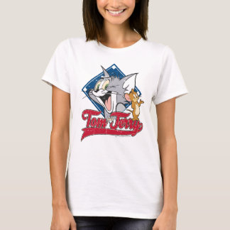 Tom und Jerry | Tom und Jerry auf Baseball Diamond T-Shirt