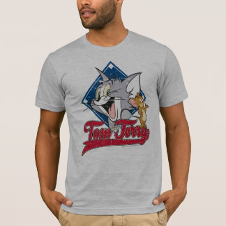 Tom und Jerry | Tom und Jerry auf Baseball Diamond T-Shirt