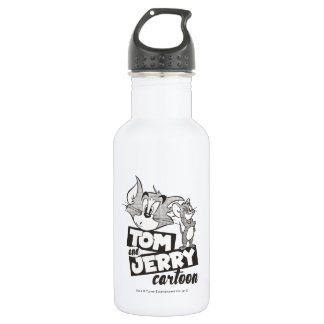 Tom und Jerry | Tom und Jerry Cartoon Edelstahlflasche