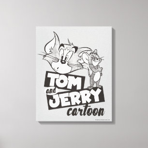 Tom und Jerry Tom und Jerry Cartoon Leinwanddruck
