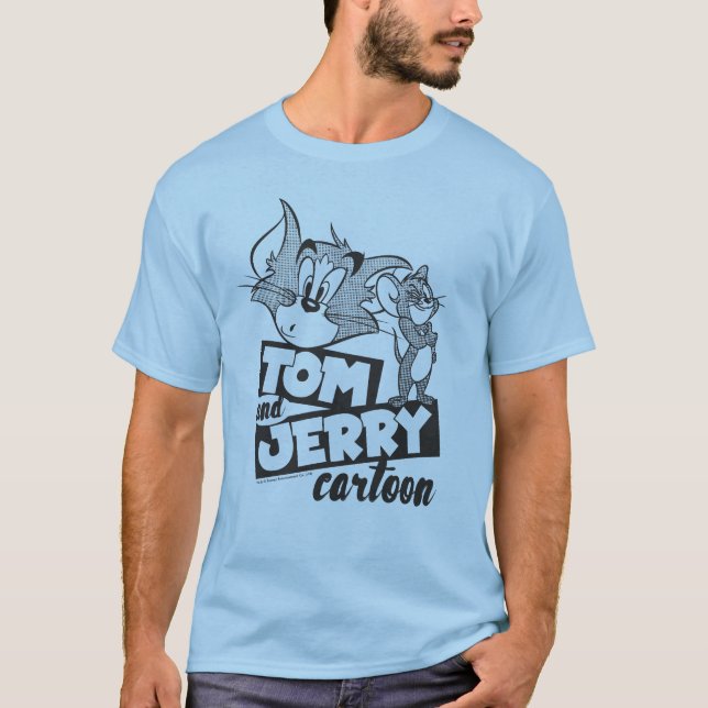 Tom und Jerry | Tom und Jerry Cartoon T-Shirt (Vorderseite)