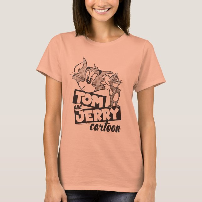Tom und Jerry | Tom und Jerry Cartoon T-Shirt (Vorderseite)