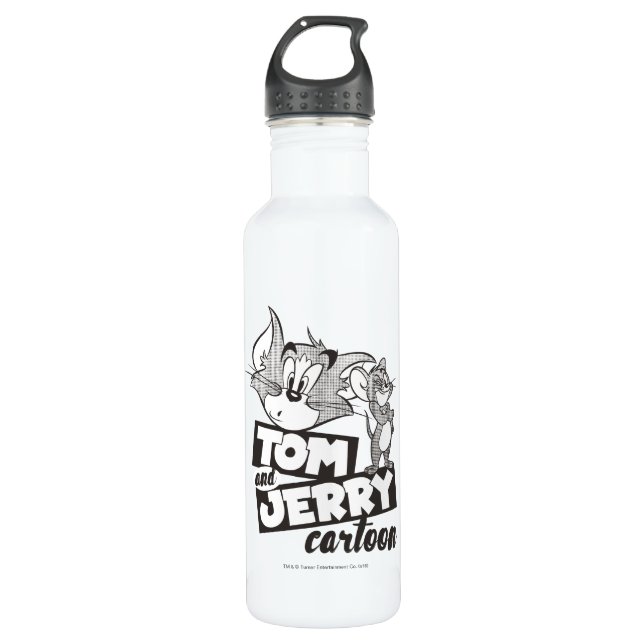 Tom und Jerry | Tom und Jerry Cartoon Trinkflasche (Vorderseite)