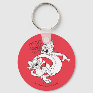 Tom und Jerry | Tom und Jerry lachen Schlüsselanhänger