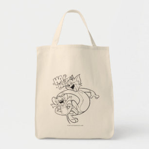 Tom und Jerry   Tom und Jerry lachen Tragetasche