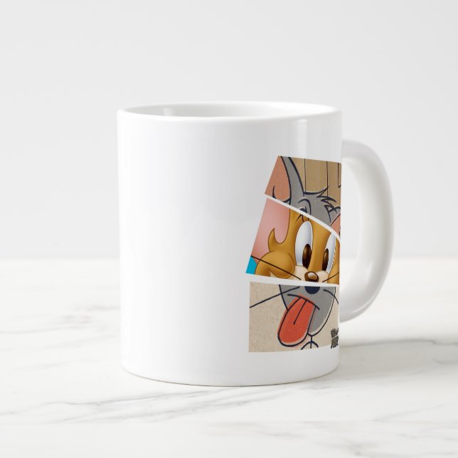 Tom und Jerry | Tom und Jerry Mashup Jumbo-Tasse (Vorderseite Rechts)