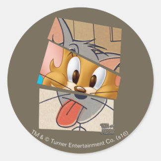 Tom und Jerry | Tom und Jerry Mashup Runder Aufkleber