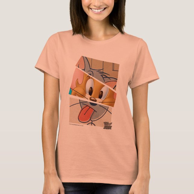 Tom und Jerry | Tom und Jerry Mashup T-Shirt (Vorderseite)