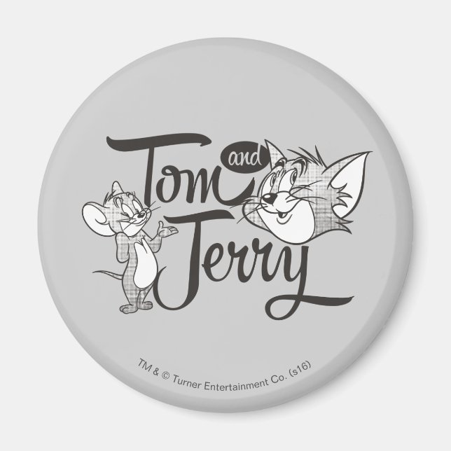 Tom und Jerry | Tom und Jerry sehen süß aus Magnet (Vorne)