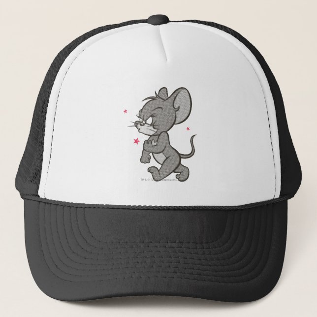 Tom und Jerry Tough Mouse 1 Truckerkappe (Vorderseite)