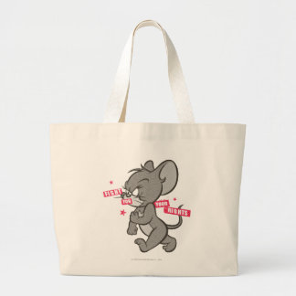 Tom und Jerry Tough Mouse 3 Jumbo Stoffbeutel