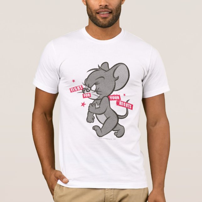 Tom und Jerry Tough Mouse 3 T-Shirt (Vorderseite)