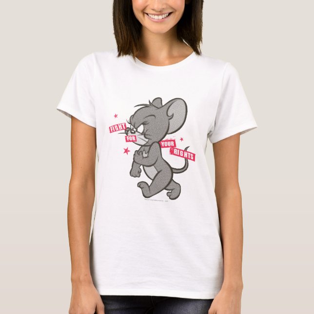 Tom und Jerry Tough Mouse 3 T-Shirt (Vorderseite)
