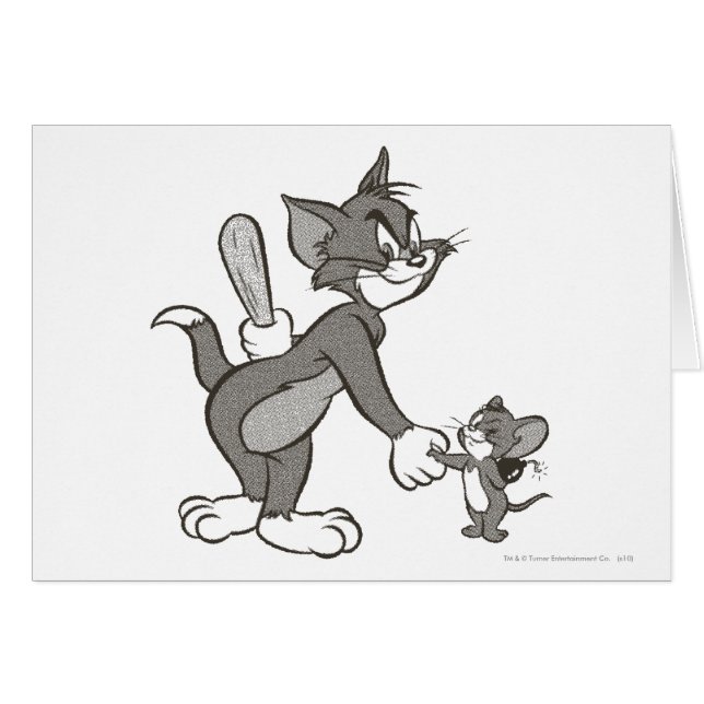Tom und Jerry trügerischer Handshake (Vorderseite (Horizontal))