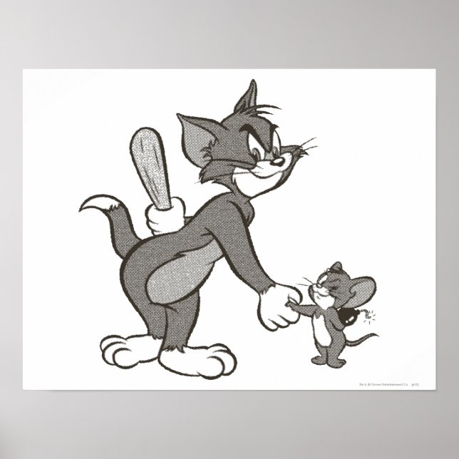Tom und Jerry trügerischer Handshake Poster (Vorne)