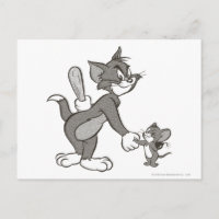 Tom und Jerry trügerischer Handshake