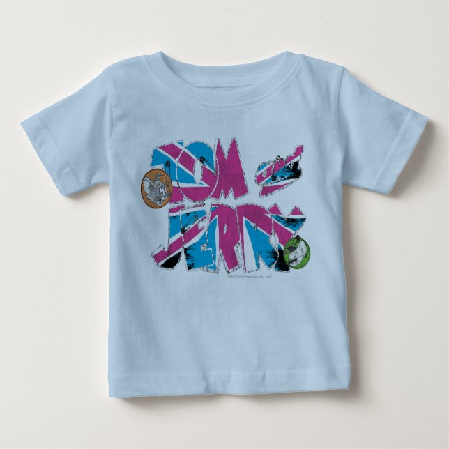 Tom und Jerry UK Baby T-shirt (Vorderseite)