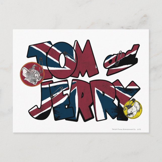 Tom und Jerry UK Überlast 2 Postkarte (Vorderseite)