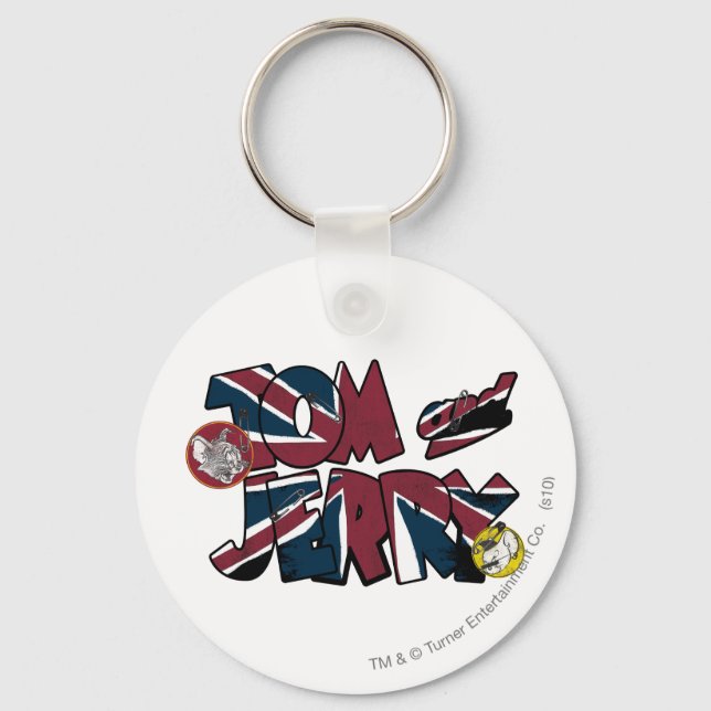 Tom und Jerry UK Überlast 2 Schlüsselanhänger (Vorderseite)