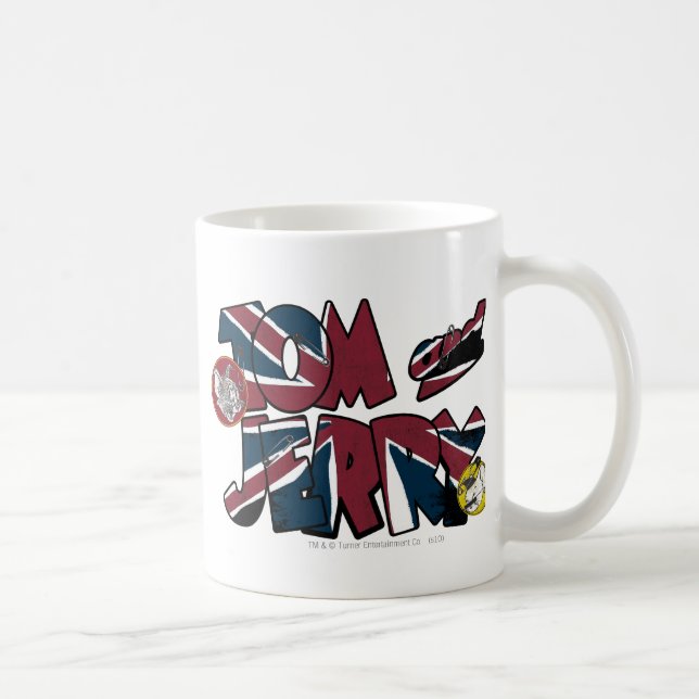 Tom und Jerry UK Überlast 2 Tasse (Rechts)