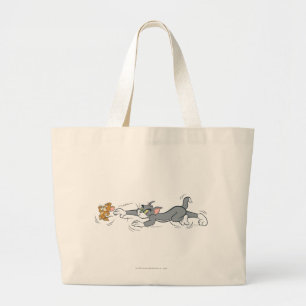 Tom- und Jerry-Verfolgung Jumbo Stoffbeutel