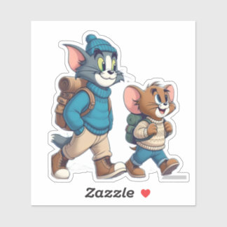 Tom und Jerry Winter Adventure Sticker