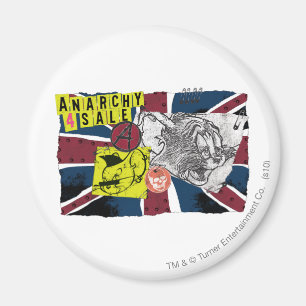 Tom- und Jerrygroßbritannien Überlastung Magnet