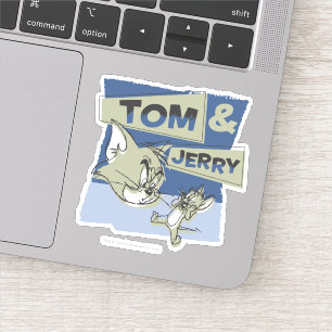 Tom- und JerryScaredey Maus Aufkleber