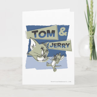 Tom- und JerryScaredey Maus Karte