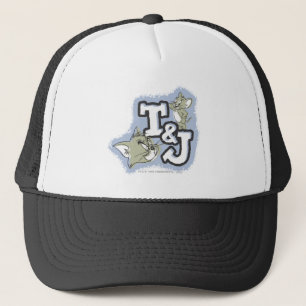 Tom- und JerryT&J Logo Truckerkappe