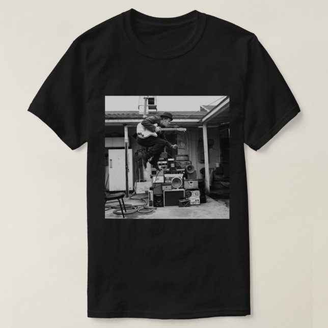 Tom wartet Poster T-Shirt (Design vorne)